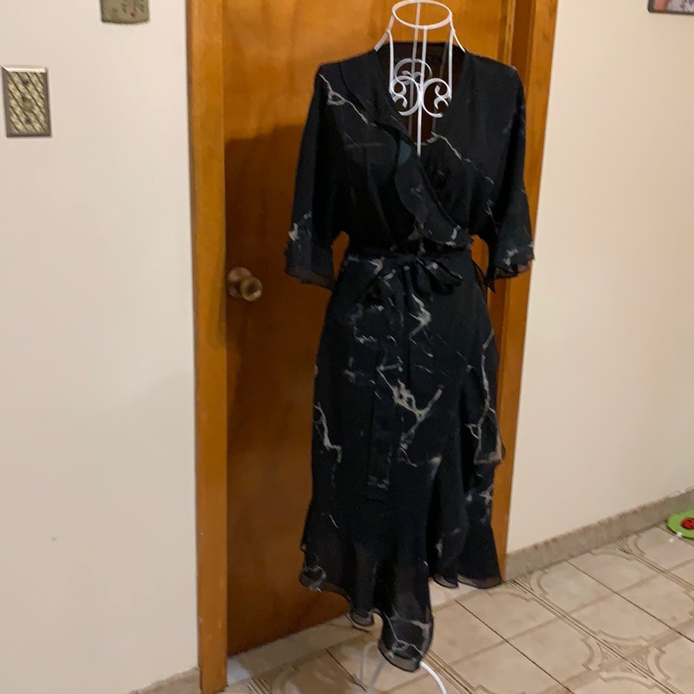 Wrap around dress